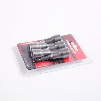 Sterk Magnetisch 5pcs 12mm 65mm Quick Change Hex Shank Industrial Class Nut Driver Set