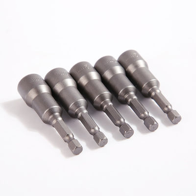 Sterk Magnetisch 5pcs 12mm 65mm Quick Change Hex Shank Industrial Class Nut Driver Set