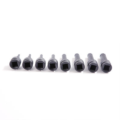 Sterk en duurzaam 8 stuks CR-MO M5 Hex Size Impact Socket Set voor handgereedschap