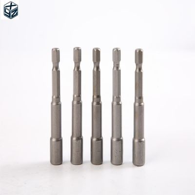 6mm*65mm*5PC CRV Materiaal 6.35 Hexagon Magnetic Nut Driver Set voor nauwkeurig strekken