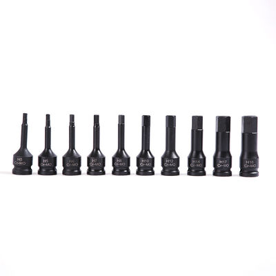 H5 Hex Impact Socket Set voor duurzame auto reparatie 1 1/2in, 3/4in, 1/2in, 3/8in