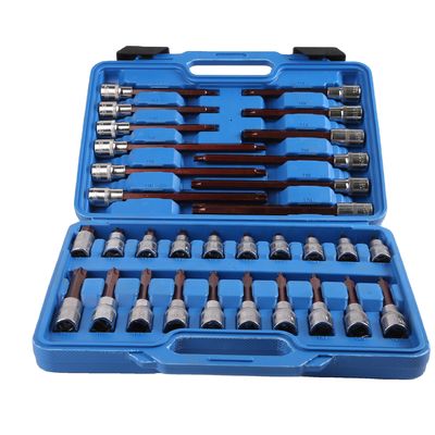 S2 Materiaal Op maat gemaakte 32 stuks T type bit socket set 55mm tot 200mm