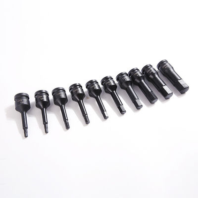 H5 Hex Impact Socket Set voor duurzame auto reparatie 1 1/2in, 3/4in, 1/2in, 3/8in