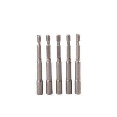 7mm*65mm*5PC Sterke magnetische moer driver set met duidelijke markeringen CRV materiaal