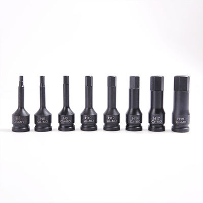 Zwart Phosphate Finish H5 Hex Impact Socket Set gemaakt van CR-MO materiaal
