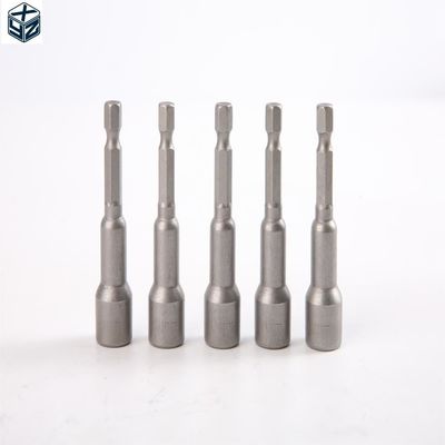 Niet gerangschikt CRV-klasse Materiaal 6.35 Hexagon 10mm*65mm*5PC Sterk Magnetisch Noot Driver Set