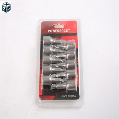 1/2in Drive CRV Materiaal 6.35 Hexagon Magnetic Nut Driver Set voor handgereedschappen
