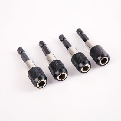 Gepersonaliseerde zwarte elektroforetische verf Afwerking 60 mm Hex Shank Drill Bit Extension Set