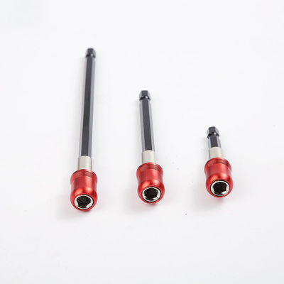 Gepersonaliseerde zwarte elektroforetische verf Afwerking 60 mm Hex Shank Drill Bit Extension Set