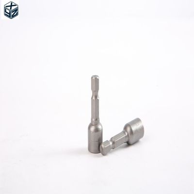 6.35 hexagon 8mm*42mm*10PC CRV Magnetische moer driver set met sterke magnetische eigenschappen