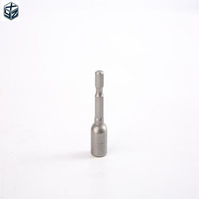 6.35 hexagon 8mm*42mm*10PC CRV Magnetische moer driver set met sterke magnetische eigenschappen