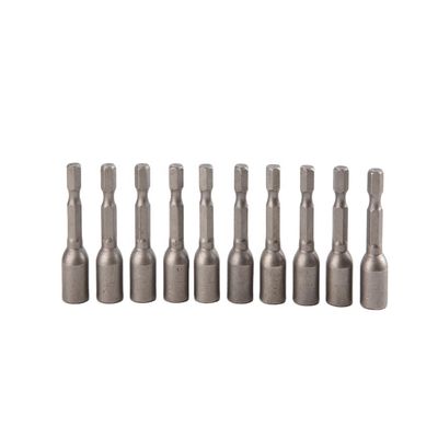 1/4in Drive Grootte CRV Materiaal 6.35 Hexagon 9mm*42mm*10PC Sterk Magnetische Nut Driver Set