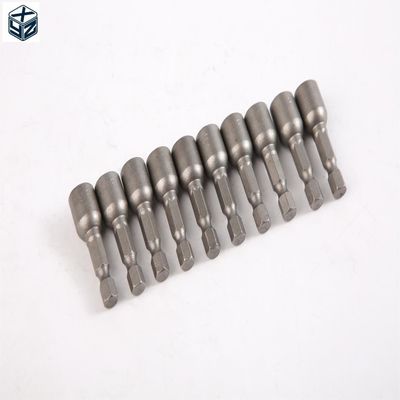 1/4in Drive Grootte CRV Materiaal 6.35 Hexagon 9mm*42mm*10PC Sterk Magnetische Nut Driver Set