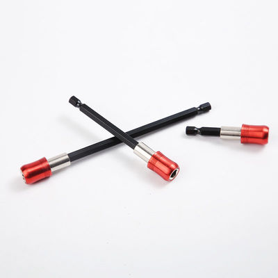 150 mm CRV materiaal zeshoekige staaf Sterk magnetisch boorstuk Verlenging Set Rood