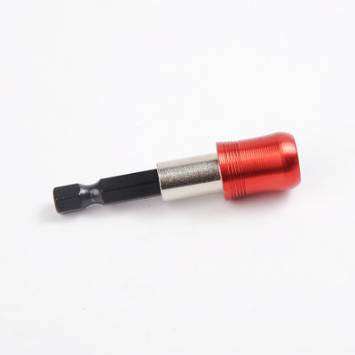 150 mm CRV materiaal zeshoekige staaf Sterk magnetisch boorstuk Verlenging Set Rood