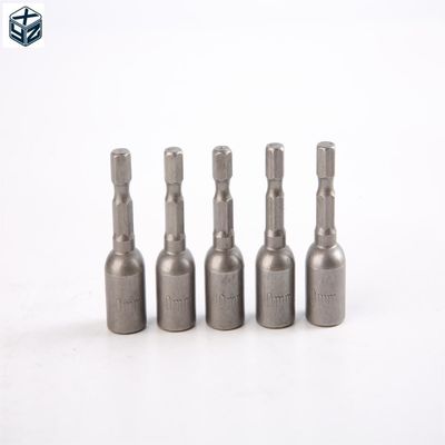 CRV Materiaal 6.35 Hexagon 10mm*42mm*10PC Magnetische moer driver Set voor sterk magnetisch