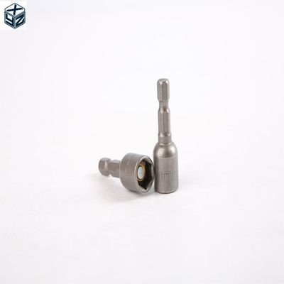 CRV Materiaal 6.35 Hexagon 10mm*42mm*10PC Magnetische moer driver Set voor sterk magnetisch