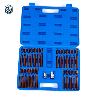 S2 Precision Machining van legeringsstaal 54 stuks Plastic Box Bits Set voor 3/8in Drive Size