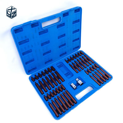 S2 Precision Machining van legeringsstaal 54 stuks Plastic Box Bits Set voor 3/8in Drive Size