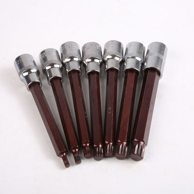 55 mm tot 200 mm bitsocket met felkleurig S2-materiaal