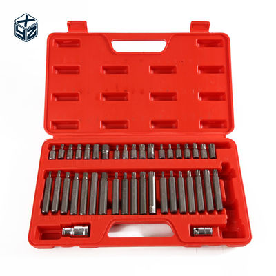 41pcs Plastic Box Bit Set voor gereedschappen Hoog-precisie CRV legering staal industriële kwaliteit