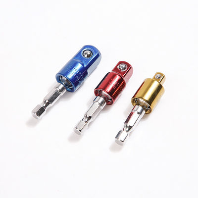 CRV Chroom Vanadium Staal 1/2' 59mm Kleurrijke Universal Socket Adapter Set