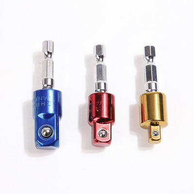 CRV Chroom Vanadium Staal 1/2' 59mm Kleurrijke Universal Socket Adapter Set
