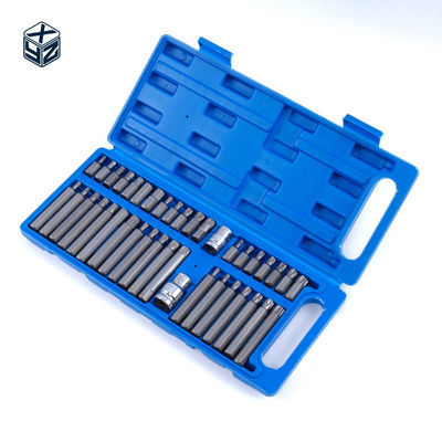 40 stuks Plastic Box Precision Machining Bits Set CRV materiaal voor industriële handgereedschappen