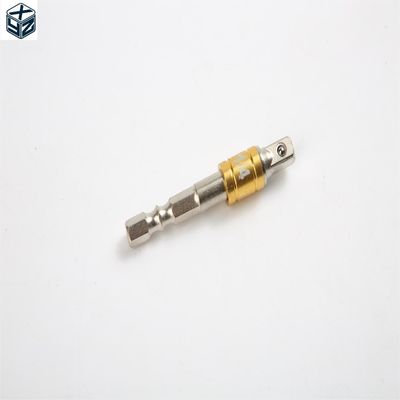CRV Chroom Vanadium Staal Zilver 1/4' 54mm Universal Socket Adapter Set voor Duurzaam
