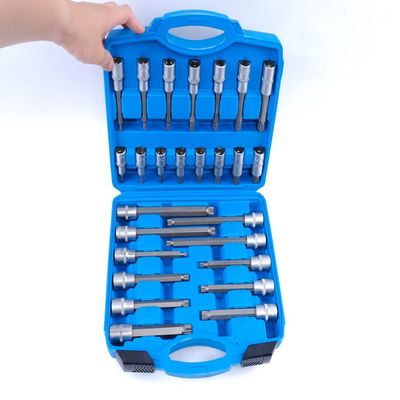 ODM 26pcs 50MM-200MM CRV Materiaal Hand Elektrisch Gereedschap Bit Socket Set