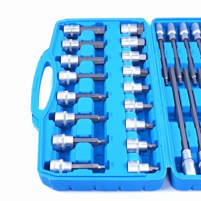 CRV-materiaal H-type 30 stuks bitsocketset 55 mm tot 200 mm