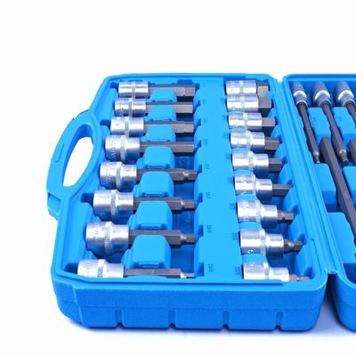CRV-materiaal H-type 30 stuks bitsocketset 55 mm tot 200 mm