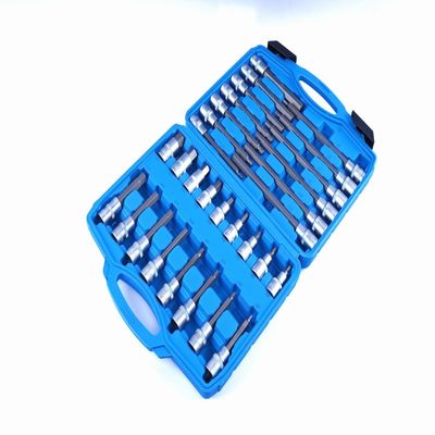 CRV-materiaal H-type 30 stuks bitsocketset 55 mm tot 200 mm