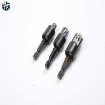 CRV Zwart Chrominum Vanadium Steel Universal Socket Adapter Set met Blister Package