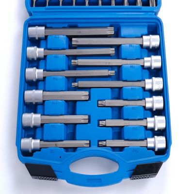 55 mm T-type CRV hand/elektrisch staal multifuctiebitset