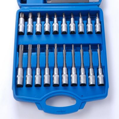 55 mm T-type CRV hand/elektrisch staal multifuctiebitset