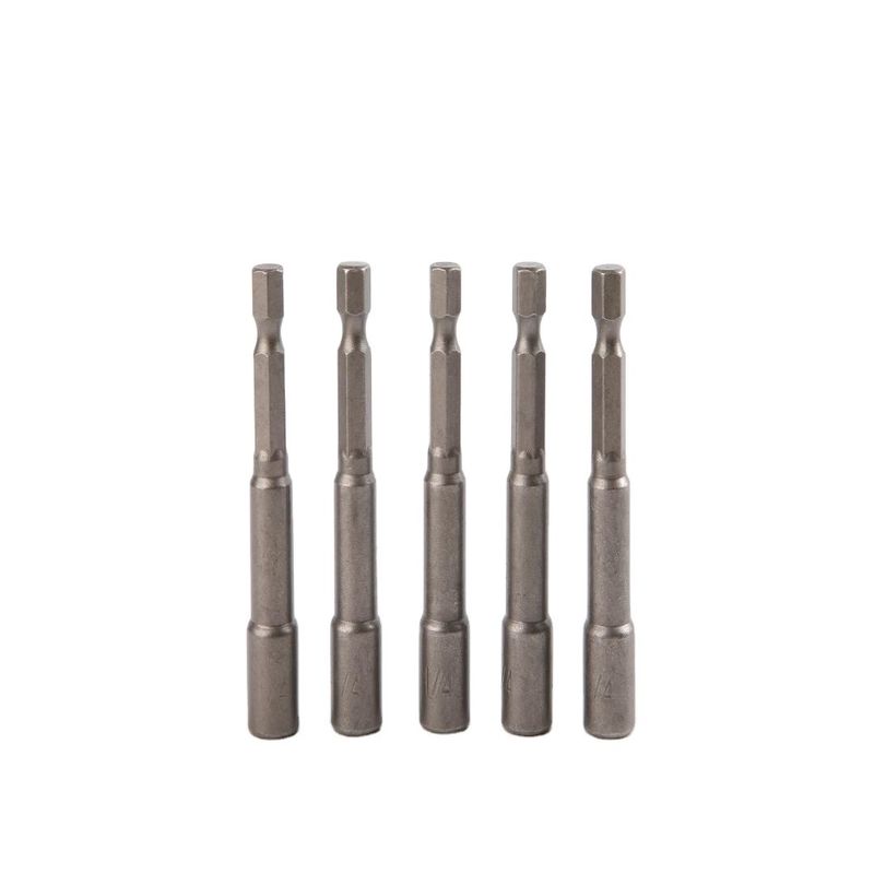 Sterke magnetische moer driver set 1/4 '' 65mm 5pcs met CRV materiaal Bubble Shell verpakking