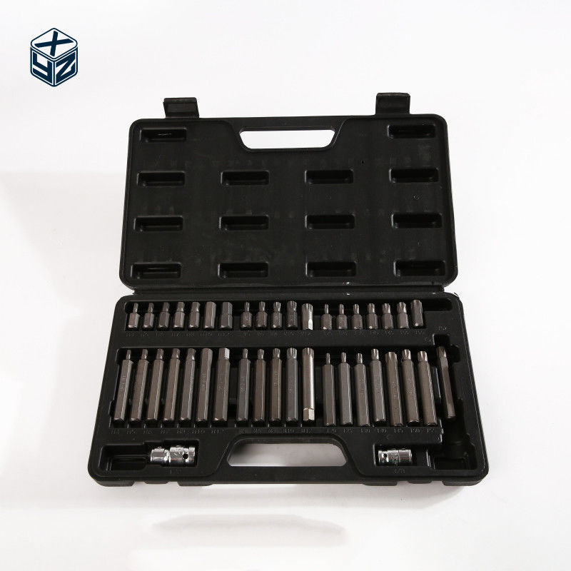 41pcs Plastic Box Bit Set voor gereedschappen Hoog-precisie CRV legering staal industriële kwaliteit