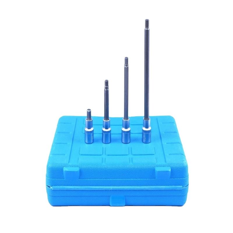 CRV-materiaal H-type 30 stuks bitsocketset 55 mm tot 200 mm